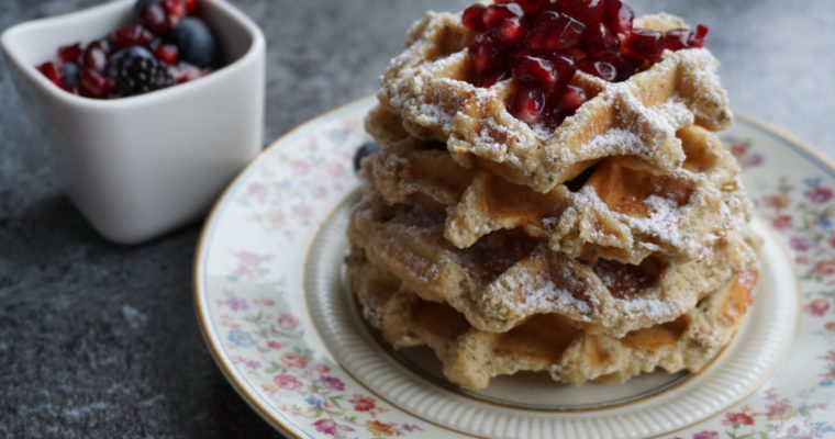 Chia-Kokos-Waffeln